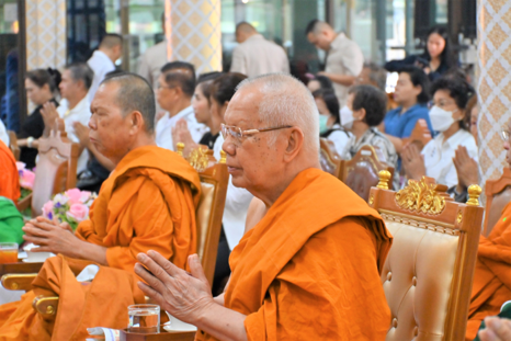 กรมบังคับคดี ร่วมพิธีทำบุญครบรอบ 2 ปี มรณกาล พระครูนิวิฐสาธุวัตร (หลวงปู่ทองล่ำ ยโสธโร) อดีตที่ปรึกษาเจ้าคณะเขตบางกอกน้อย อดีตเจ้าอาวาสวัดเจ้าอาม